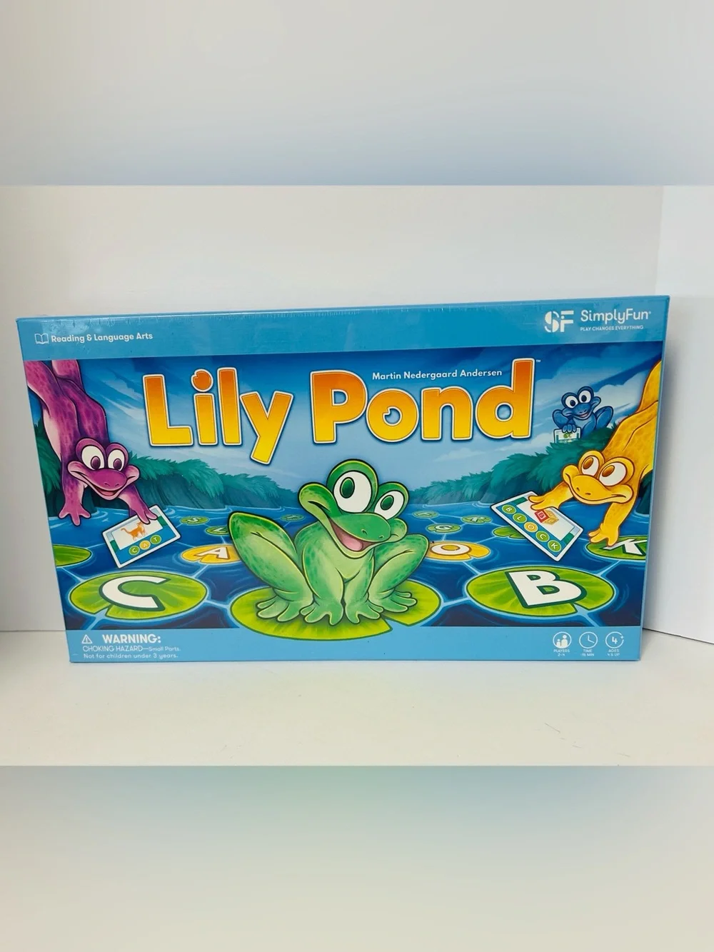 SimplyFun NWT Lily Pond Factory Sealed Educational Literacy Board Game Ages 4+